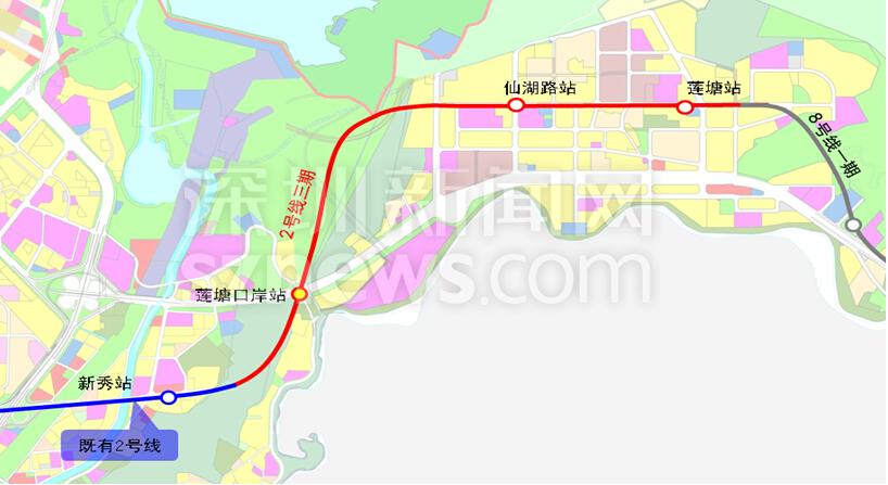 深圳地鐵2號(hào)線東延段（站點(diǎn)、線路圖、開通時(shí)間、最新消息）