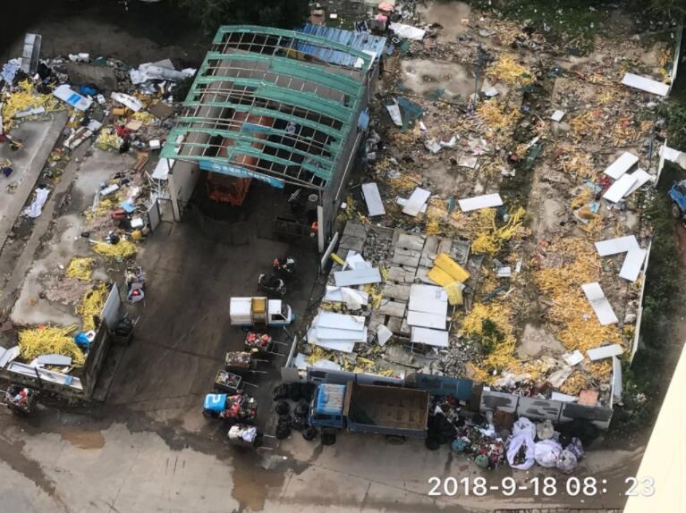 垃圾站臭氣熏天緊鄰幼兒園，回應(yīng)已多次整改