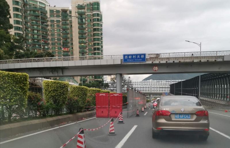 羅沙路一車道封閉不動(dòng)工？回應(yīng)：因氣候停工