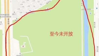 深圳某公園不對外開放？官方：暫不具備開放條件